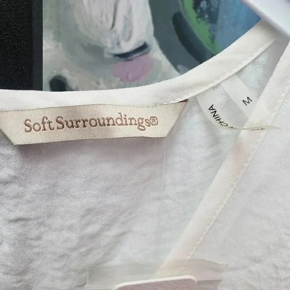 Soft Surroundings Sweeping Tank Size Medium - Picture 5 of 5